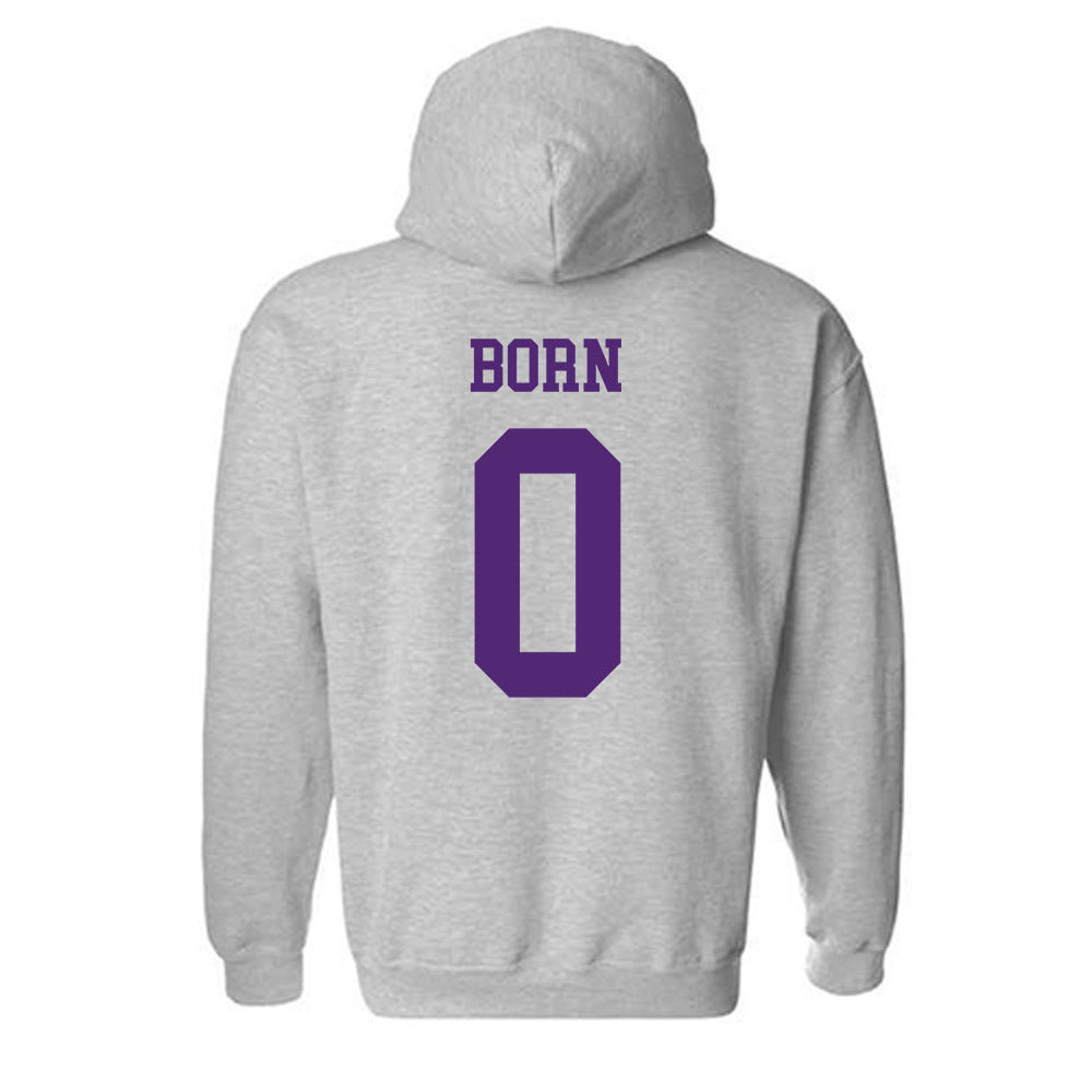 Northern Iowa - NCAA Men's Basketball : Redek Born - Classic Shersey Hooded Sweatshirt-1