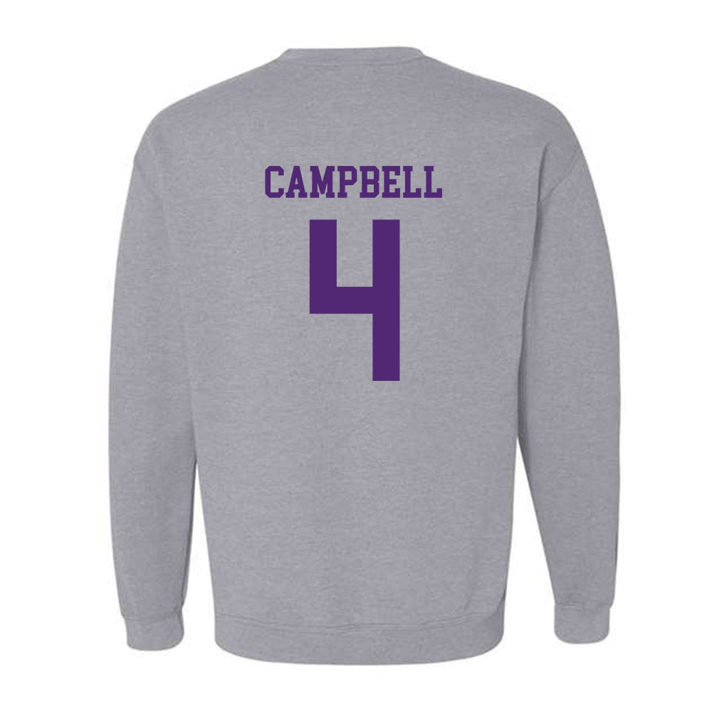 Northern Iowa - NCAA Men's Basketball : Trey Campbell - Classic Shersey Crewneck Sweatshirt-1