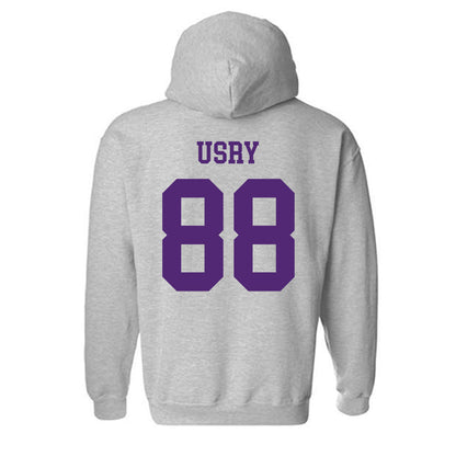 Northern Iowa - NCAA Football : Leyton Usry - Classic Shersey Hooded Sweatshirt-1