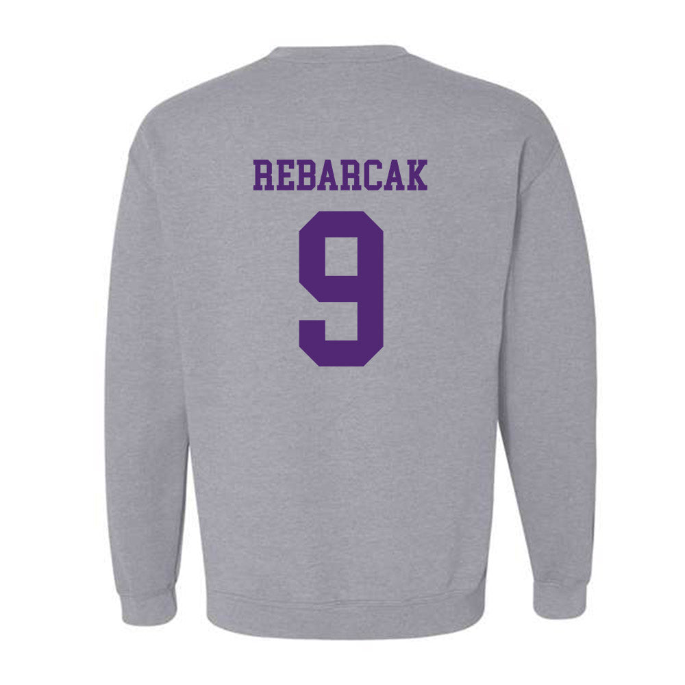 Northern Iowa - NCAA Football : Kaz Rebarcak - Classic Shersey Crewneck Sweatshirt-1