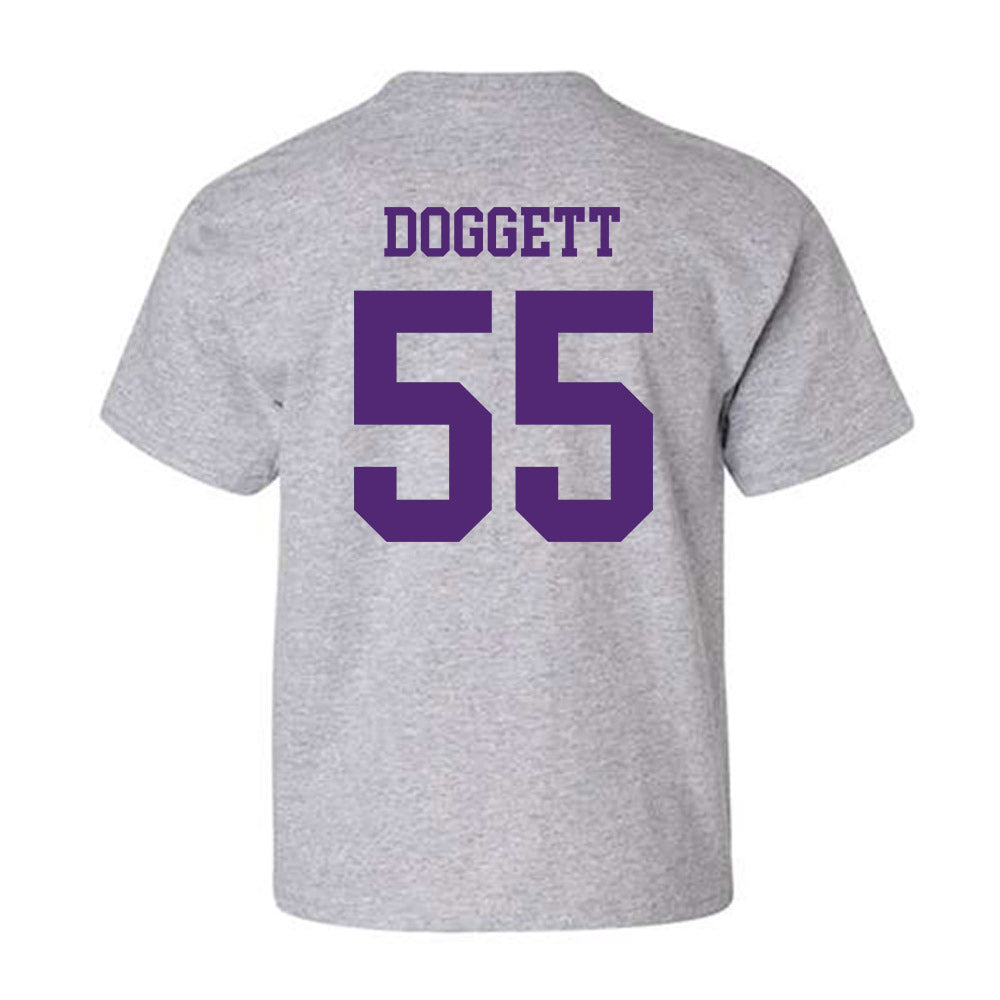 Northern Iowa - NCAA Football : Tate Doggett - Classic Shersey Youth T-Shirt-1