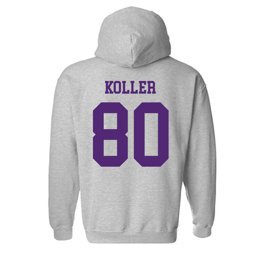 Northern Iowa - NCAA Football : Sutton Koller - Classic Shersey Hooded Sweatshirt-1