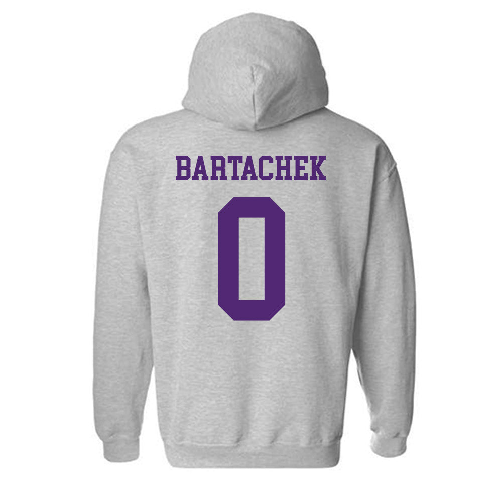 Northern Iowa - NCAA Football : Max Bartachek - Classic Shersey Hooded Sweatshirt-1
