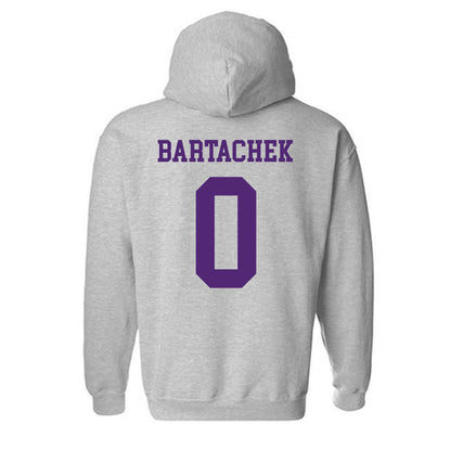 Northern Iowa - NCAA Football : Max Bartachek - Classic Shersey Hooded Sweatshirt-1
