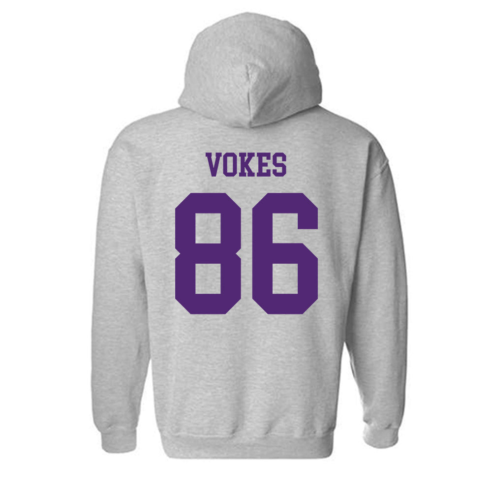 Northern Iowa - NCAA Football : Tiernan Vokes - Classic Shersey Hooded Sweatshirt-1