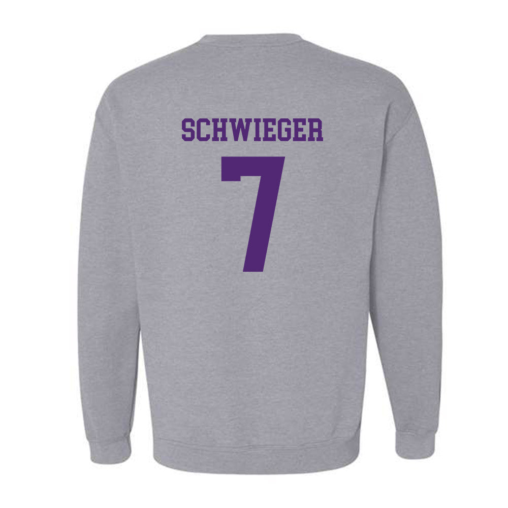 Northern Iowa - NCAA Men's Basketball : Ben Schwieger - Classic Shersey Crewneck Sweatshirt-1