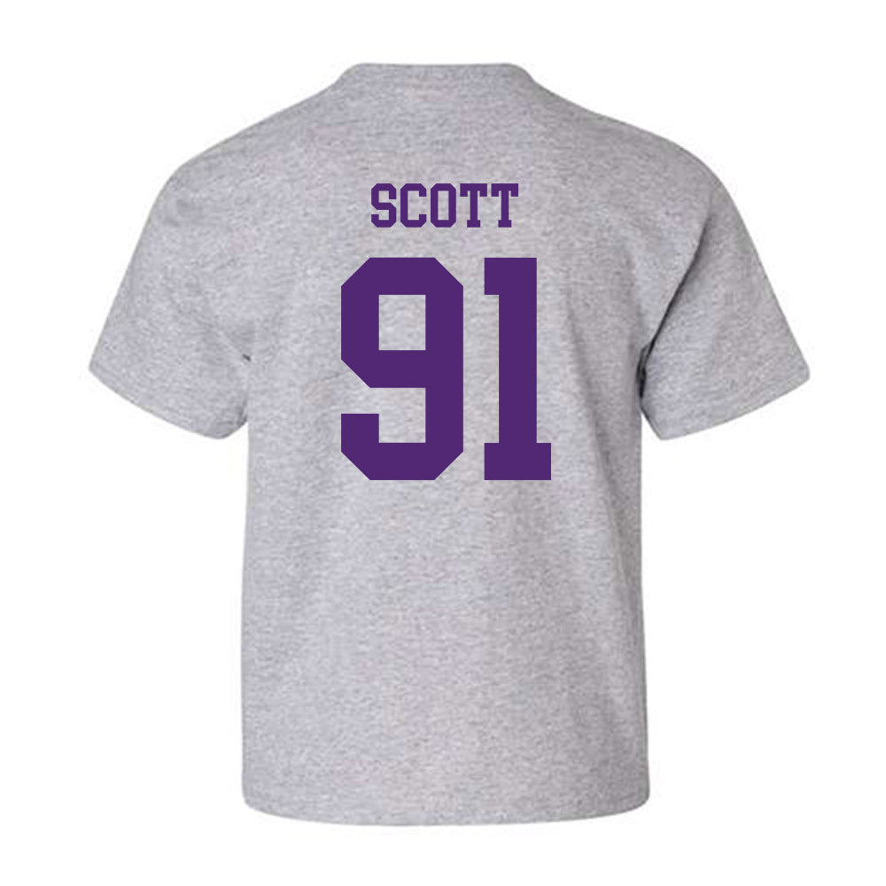 Northern Iowa - NCAA Football : Jimmy Scott - Classic Shersey Youth T-Shirt-1