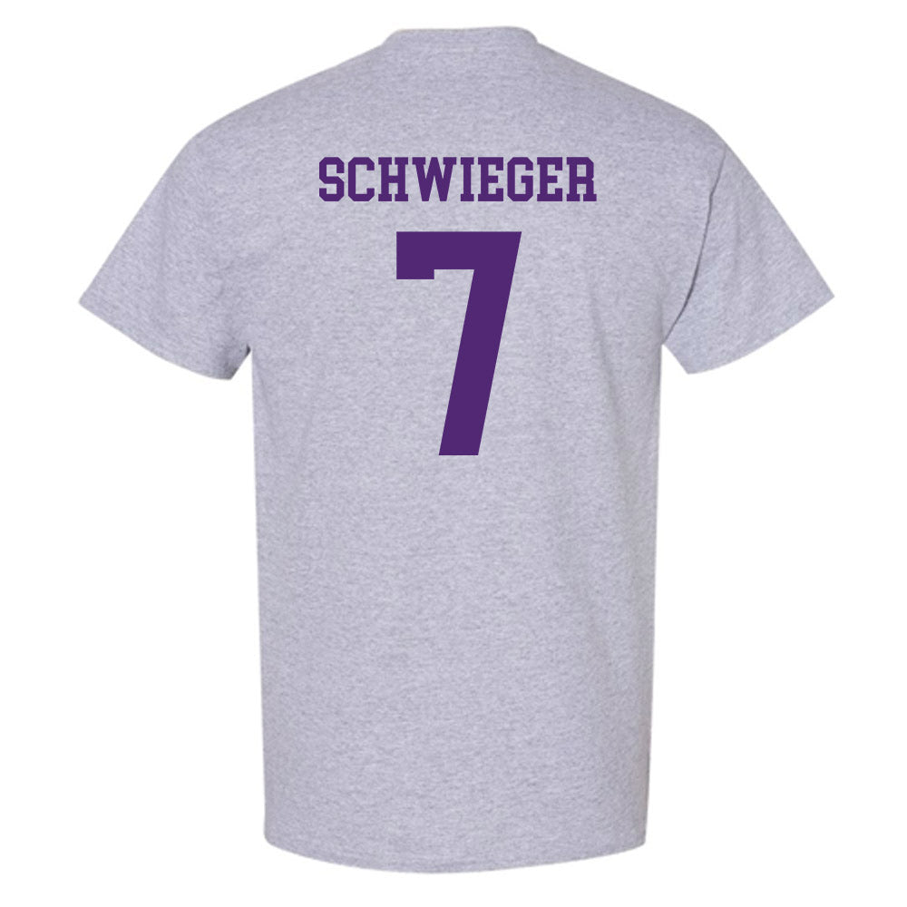Northern Iowa - NCAA Men's Basketball : Ben Schwieger - Classic Shersey T-Shirt-1