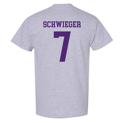 Northern Iowa - NCAA Men's Basketball : Ben Schwieger - Classic Shersey T-Shirt-1