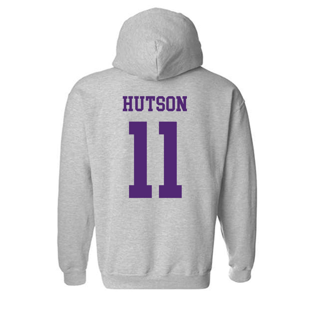 Northern Iowa - NCAA Men's Basketball : Jacob Hutson - Classic Shersey Hooded Sweatshirt-1