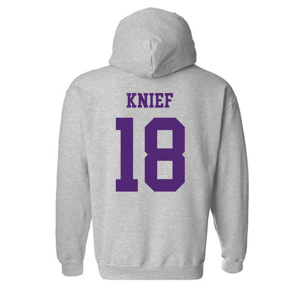 Northern Iowa - NCAA Women's Soccer : Kylie Knief - Classic Shersey Hooded Sweatshirt-1
