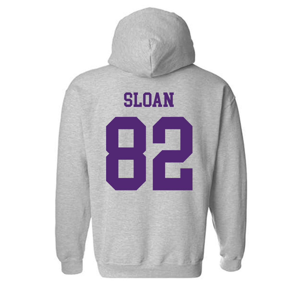 Northern Iowa - NCAA Football : Jamiir Sloan - Classic Shersey Hooded Sweatshirt-1