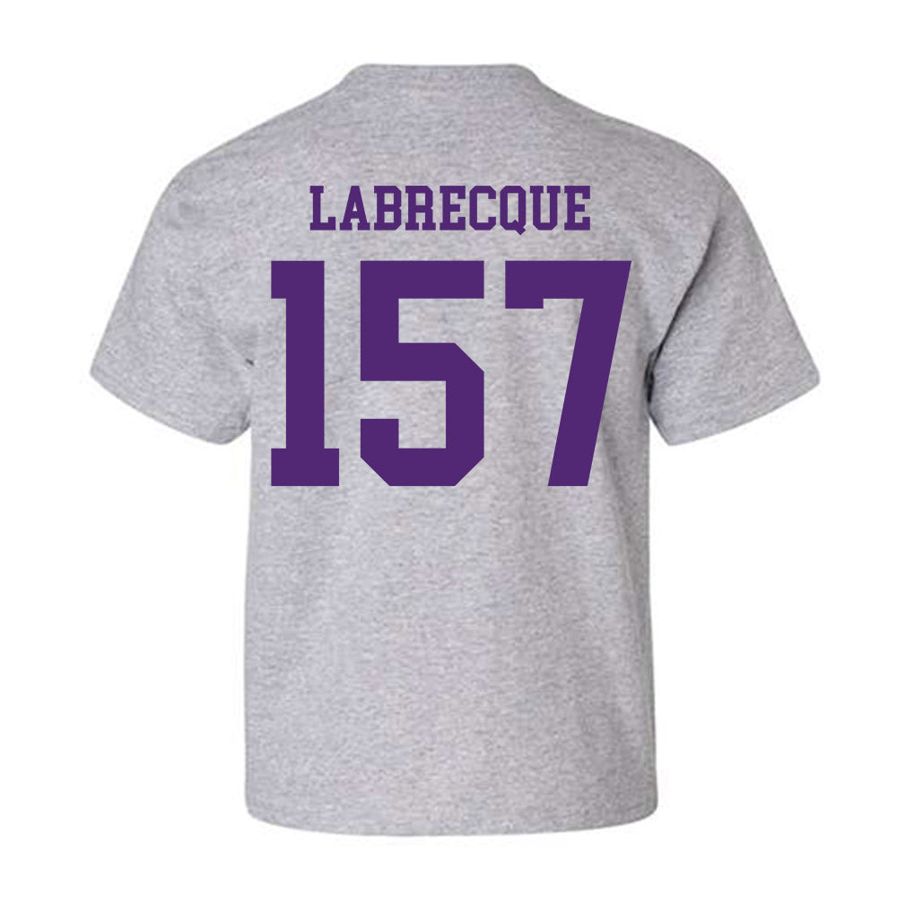 Northern Iowa - NCAA Wrestling : Chris Labrecque - Classic Shersey Youth T-Shirt-1