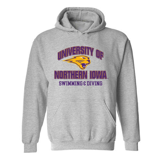 Northern Iowa - NCAA Women's Swimming & Diving : Natalie DeVoll - Classic Shersey Hooded Sweatshirt-0