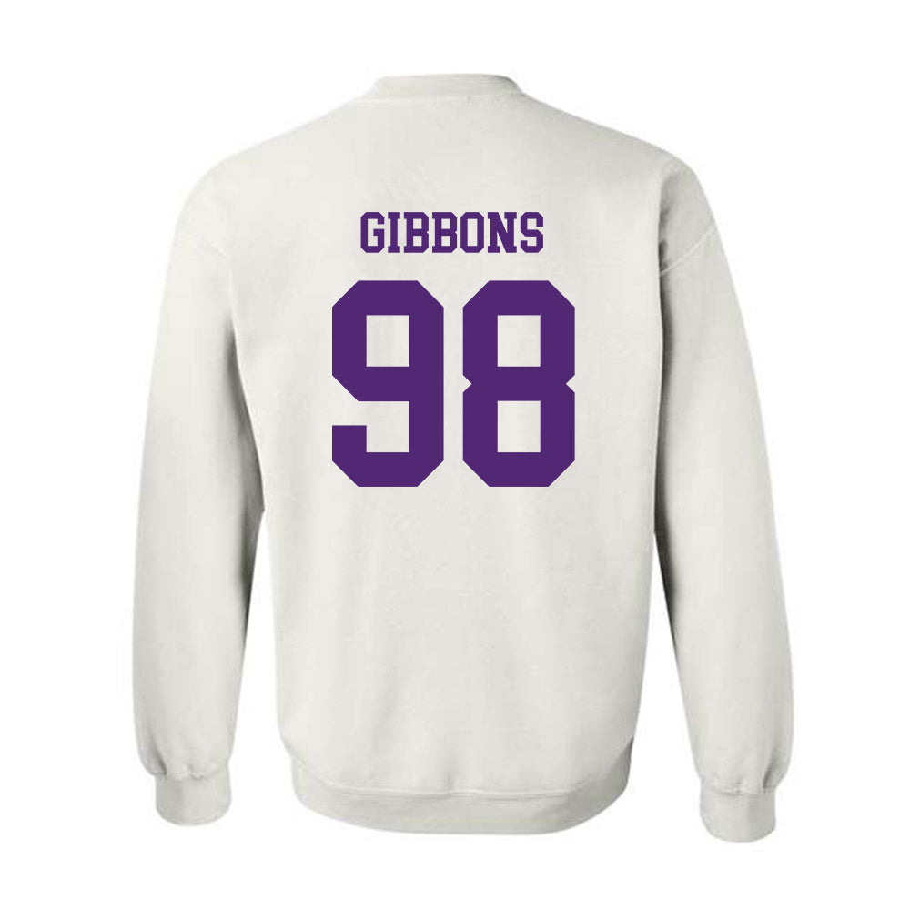 Northern Iowa - NCAA Football : Kolby Gibbons - Classic Shersey Crewneck Sweatshirt-1