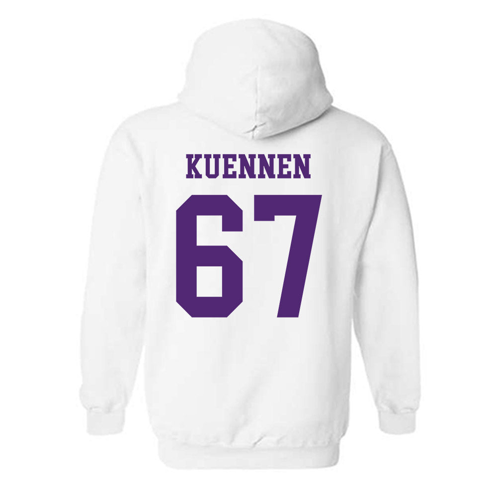 Northern Iowa - NCAA Football : Landen Kuennen - Classic Shersey Hooded Sweatshirt-1