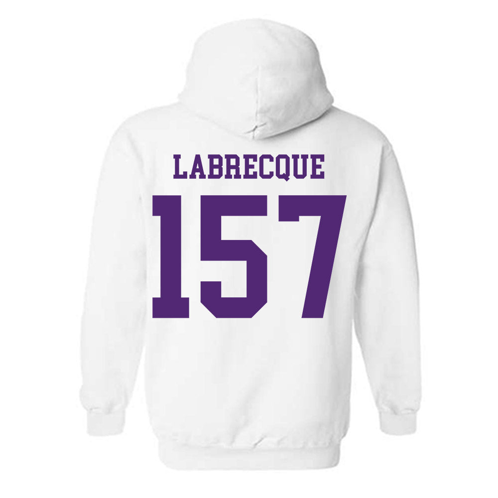 Northern Iowa - NCAA Wrestling : Chris Labrecque - Classic Shersey Hooded Sweatshirt-1