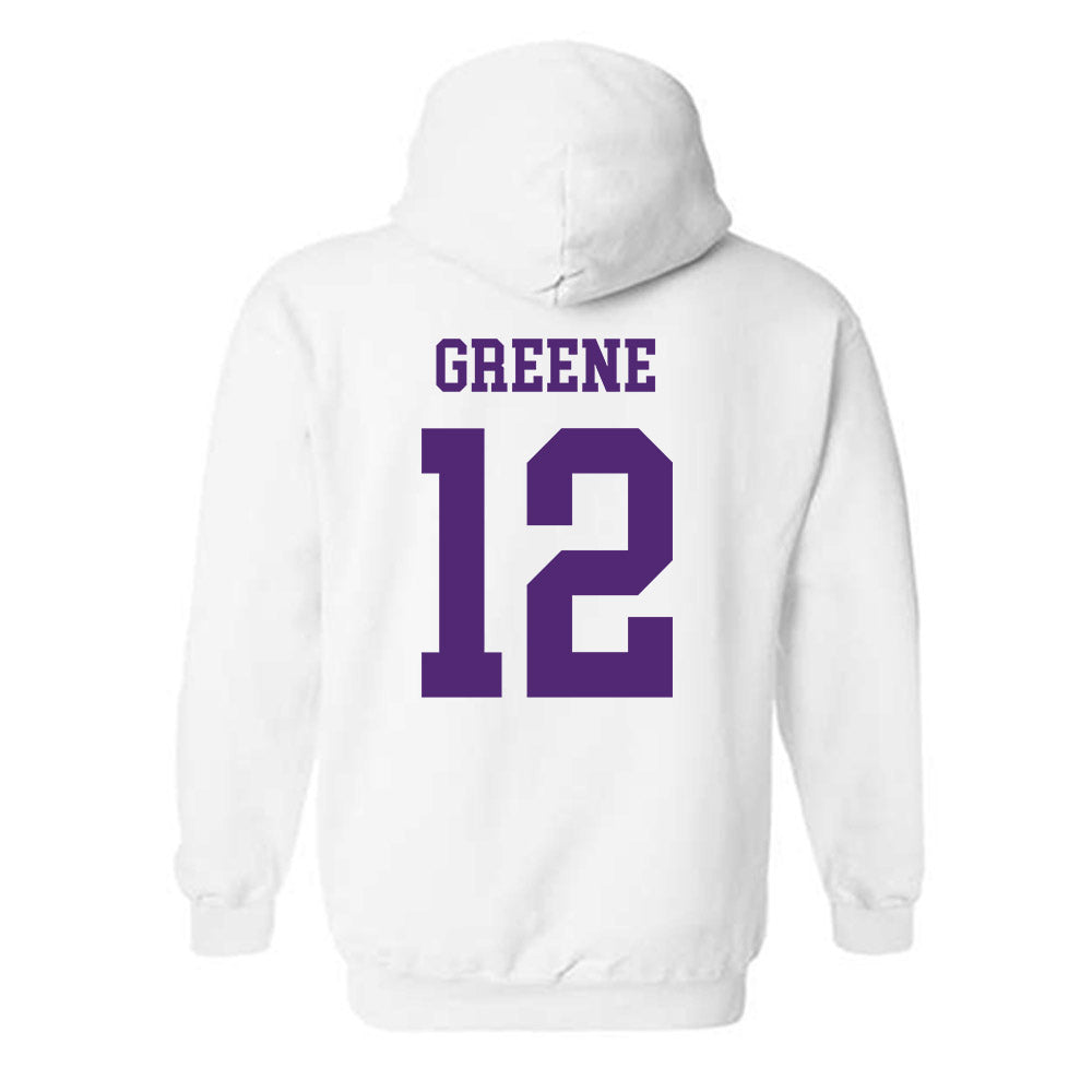 Northern Iowa - NCAA Women's Basketball : Anna Greene - Classic Shersey Hooded Sweatshirt-1