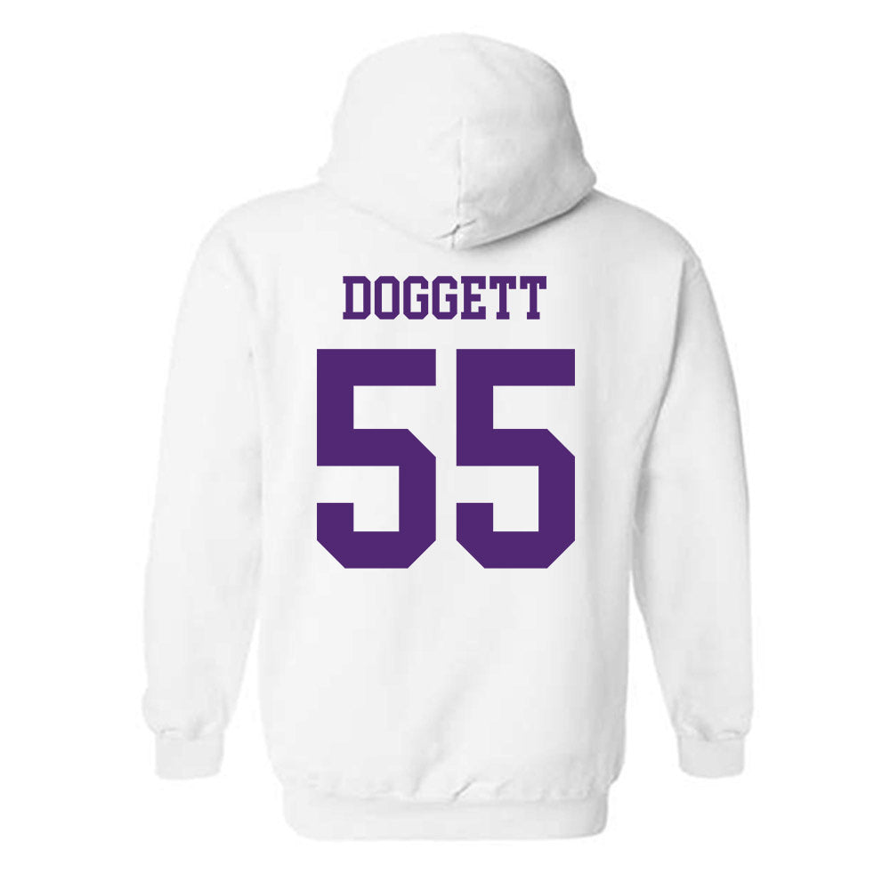Northern Iowa - NCAA Football : Tate Doggett - Classic Shersey Hooded Sweatshirt-1