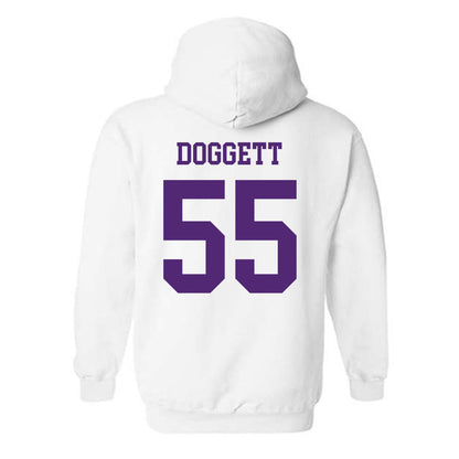 Northern Iowa - NCAA Football : Tate Doggett - Classic Shersey Hooded Sweatshirt-1