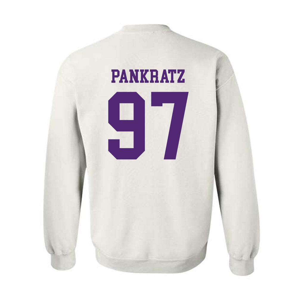 Northern Iowa - NCAA Football : Blake Pankratz - Classic Shersey Crewneck Sweatshirt-1