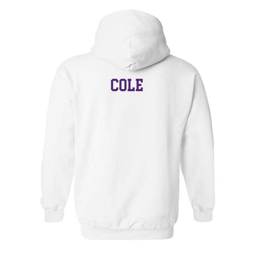 Northern Iowa - NCAA Women's Swimming & Diving : Aspen Cole - Classic Shersey Hooded Sweatshirt-1