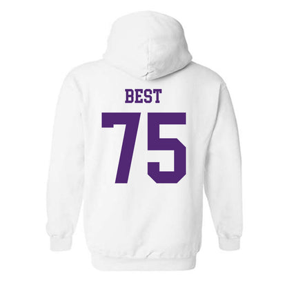 Northern Iowa - NCAA Football : Connor Best - Classic Shersey Hooded Sweatshirt-1