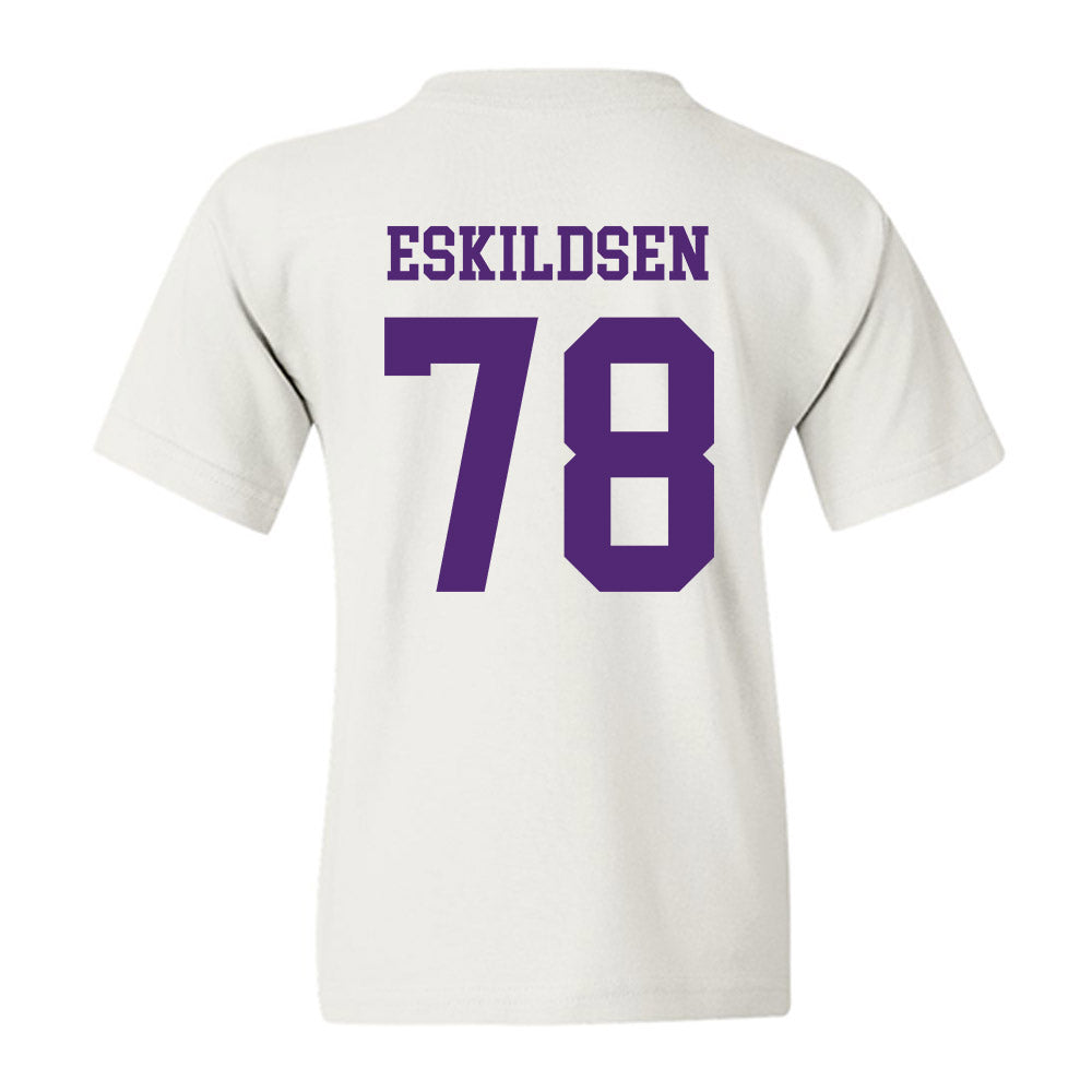 Northern Iowa - NCAA Football : Colby Eskildsen - Classic Shersey Youth T-Shirt-1