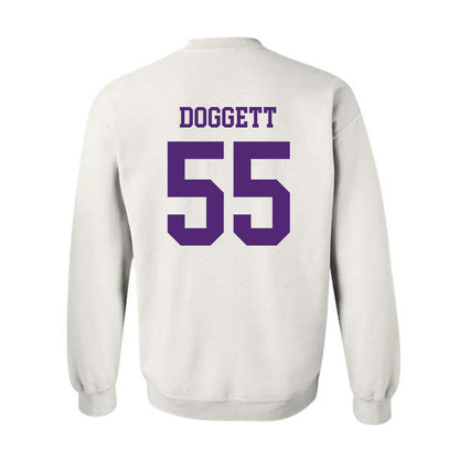 Northern Iowa - NCAA Football : Tate Doggett - Classic Shersey Crewneck Sweatshirt-1