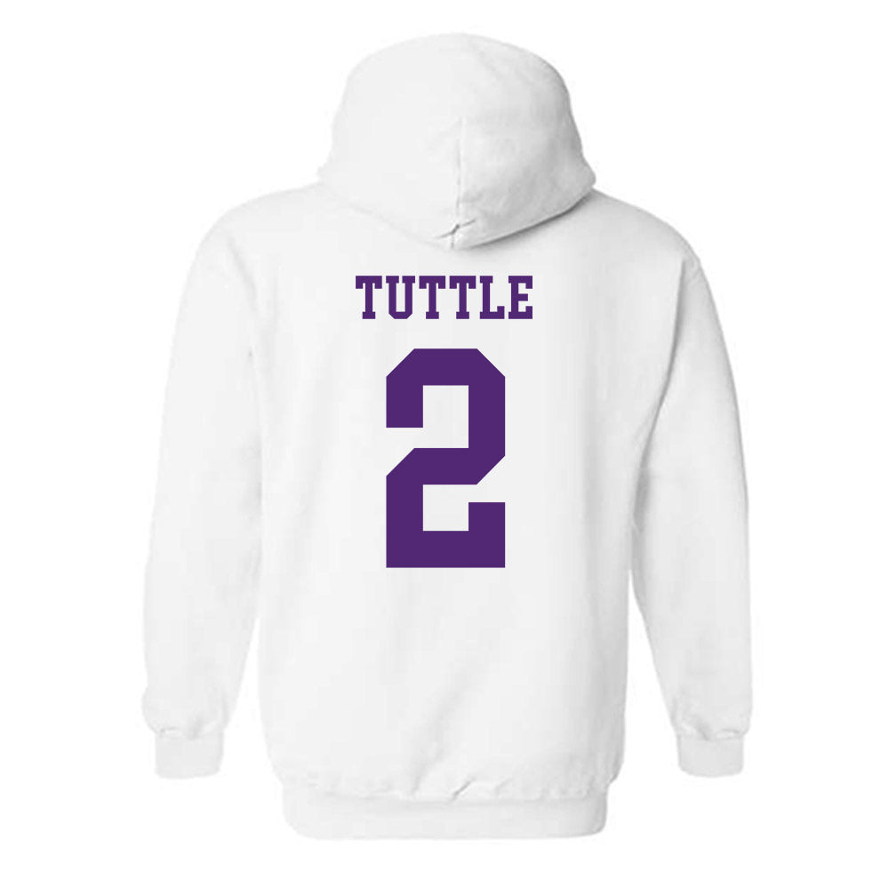 Northern Iowa - NCAA Women's Basketball : Abby Tuttle - Classic Shersey Hooded Sweatshirt-1