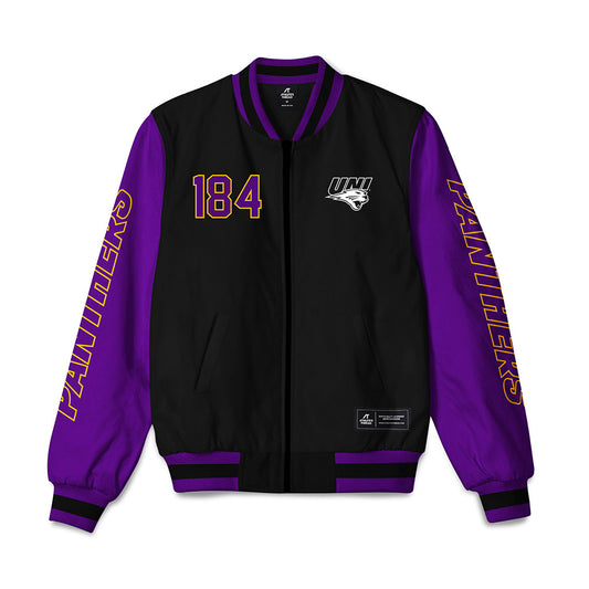 Northern Iowa - NCAA Wrestling : C.J. Walrath - Bomber Jacket-0