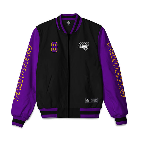 Northern Iowa - NCAA Softball : Kylie Matejski - Bomber Jacket-0