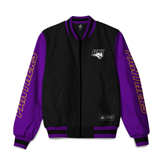 Northern Iowa - NCAA Women's Golf : Lauren Nuss - Bomber Jacket-0