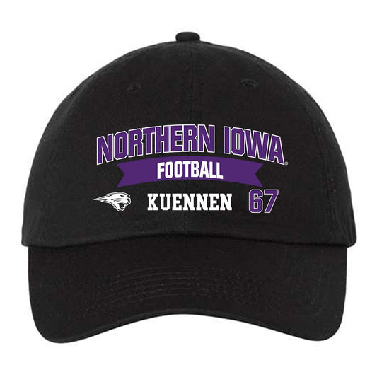 Northern Iowa - NCAA Football : Landen Kuennen - Dad Hat-0