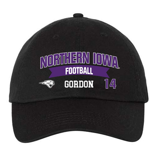 Northern Iowa - NCAA Football : Ben Gordon - Dad Hat-0