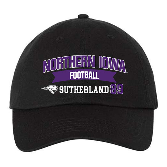 Northern Iowa - NCAA Football : Parker Sutherland - Dad Hat-0