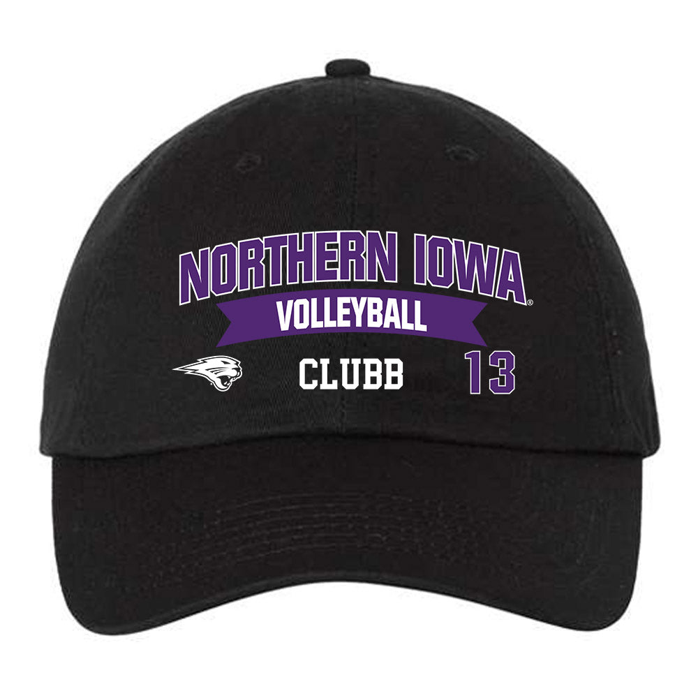 Northern Iowa - NCAA Women's Volleyball : Calia Clubb - Dad Hat-0
