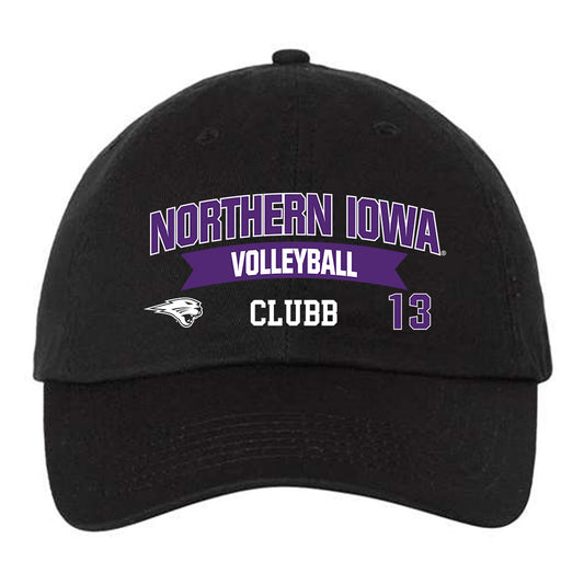 Northern Iowa - NCAA Women's Volleyball : Calia Clubb - Dad Hat-0