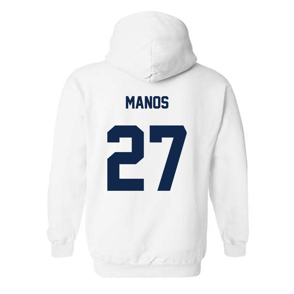 Butler - NCAA Baseball : JJ Manos - Classic Shersey Hooded Sweatshirt-1