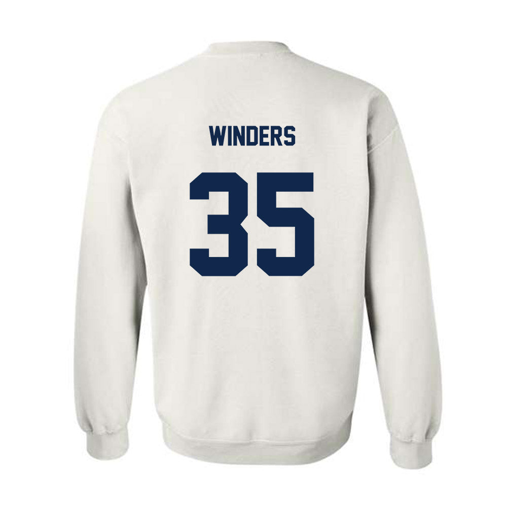 Butler - NCAA Baseball : Max Winders - Classic Shersey Crewneck Sweatshirt-1