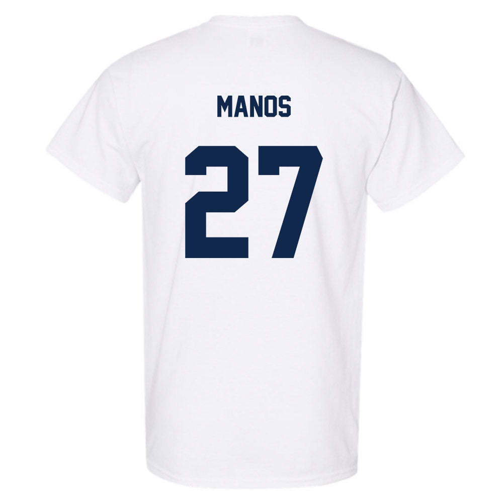 Butler - NCAA Baseball : JJ Manos - Classic Shersey T-Shirt-1