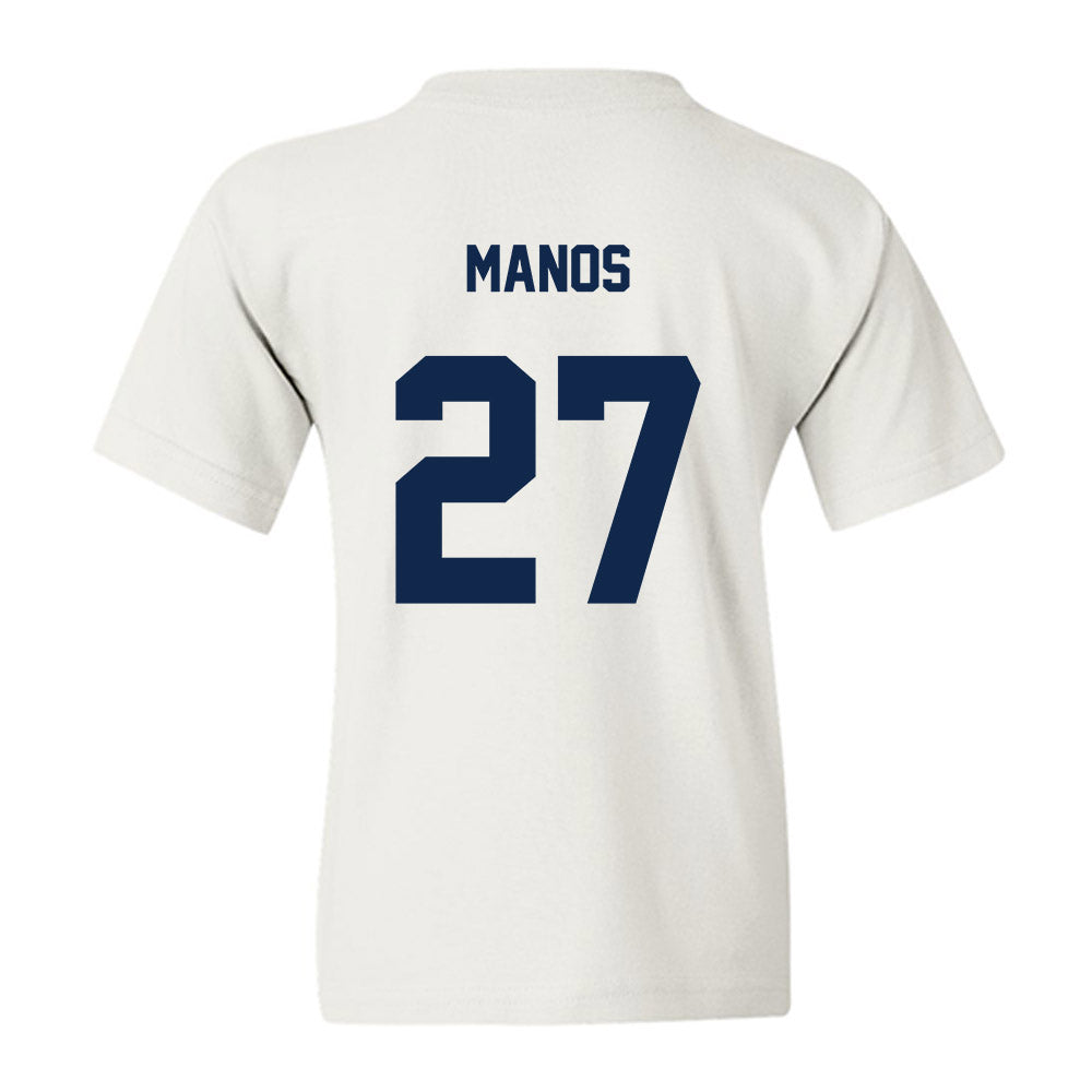 Butler - NCAA Baseball : JJ Manos - Classic Shersey Youth T-Shirt-1