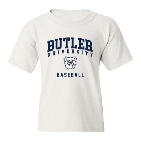 Butler - NCAA Baseball : JJ Manos - Classic Shersey Youth T-Shirt-0