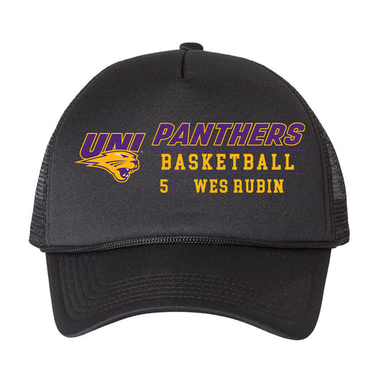 Northern Iowa - NCAA Men's Basketball : Wes Rubin - Trucker Hat