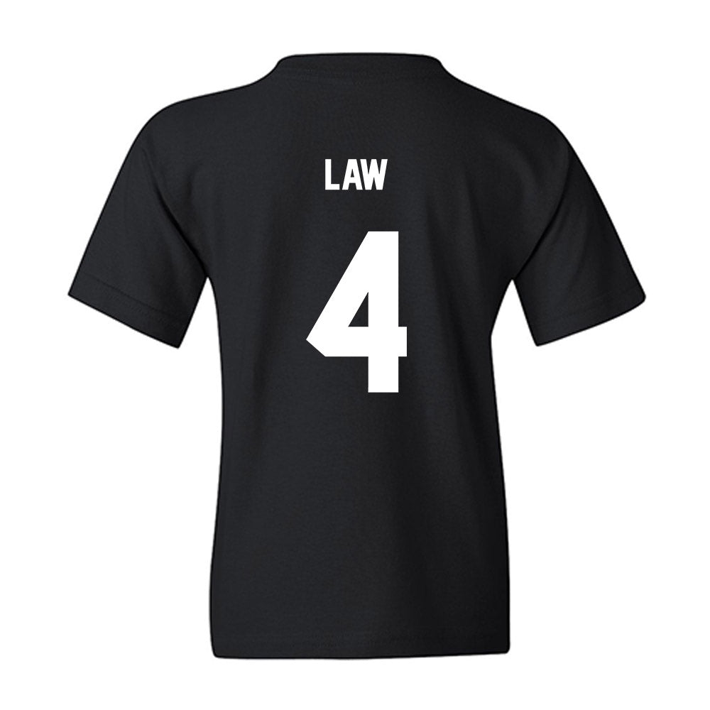 BU - NCAA Softball : Paxton Law - Classic Shersey Youth T-Shirt-1
