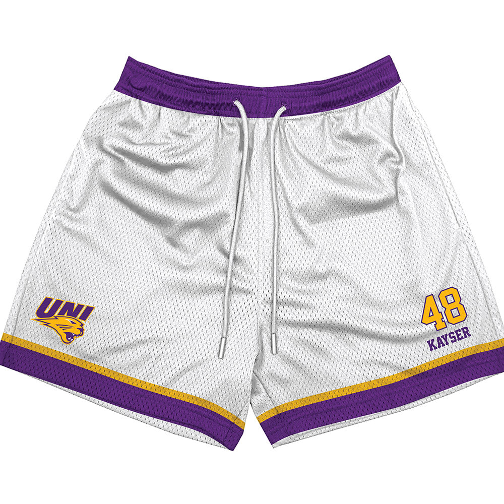 Northern Iowa - NCAA Football : Connor Kayser - Shorts-0