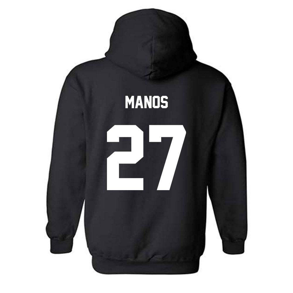 Butler - NCAA Baseball : JJ Manos - Classic Shersey Hooded Sweatshirt-1