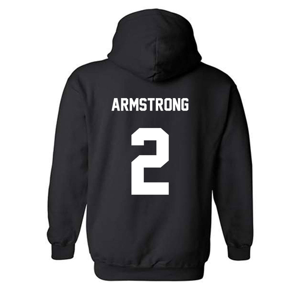 BU - NCAA Football : Mason Armstrong - Classic Shersey Hooded Sweatshirt-1
