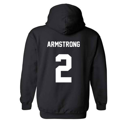 BU - NCAA Football : Mason Armstrong - Classic Shersey Hooded Sweatshirt-1