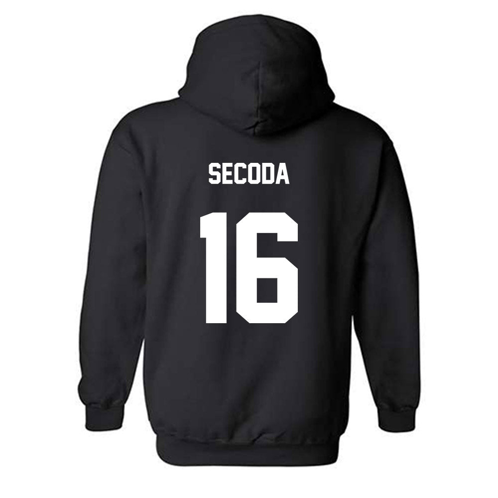 BU - NCAA Women's Soccer : Kylie Secoda - Classic Shersey Hooded Sweatshirt-1
